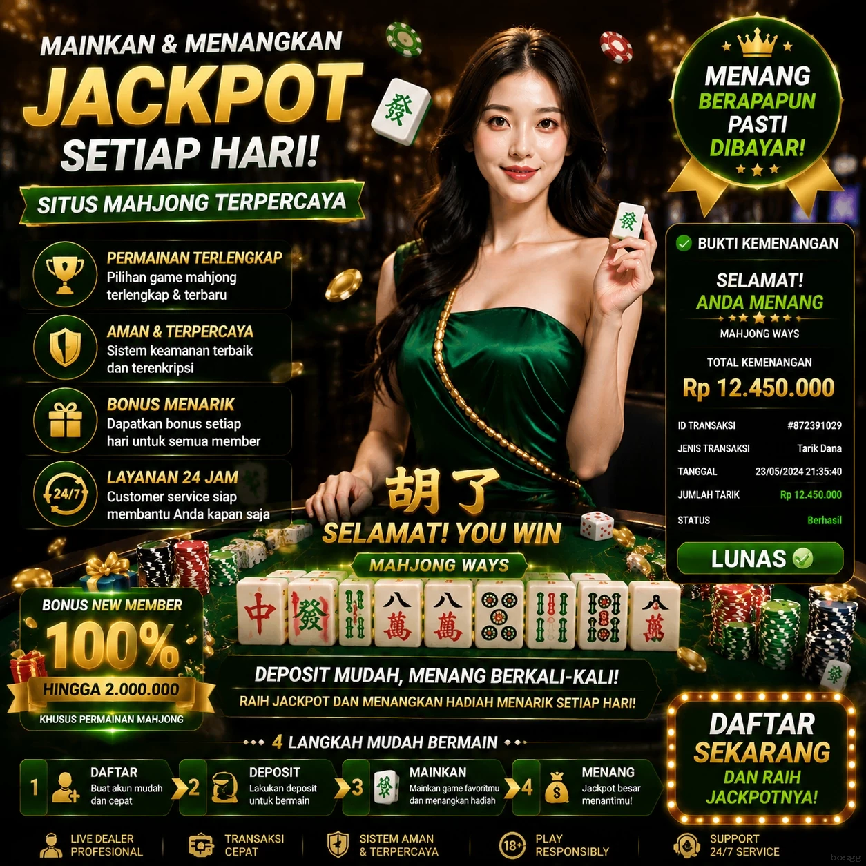 Fitur Spesial Download bosgg APK screenshot